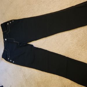 Jean leggings size L/XL in black